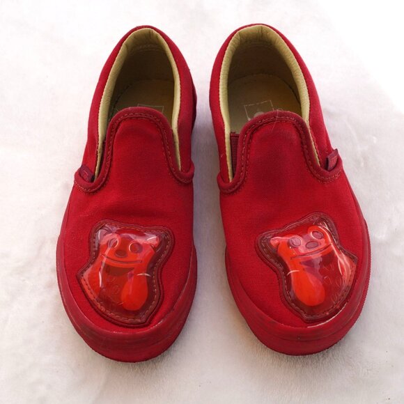 Vans Haribo Goldbears Unisex Classic Slip-On Shoes Kids Size‎ 12 - Picture 1 of 7